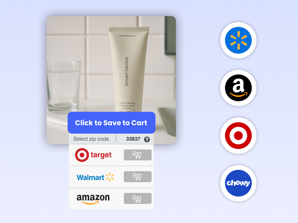 Ranked retailer options for a product